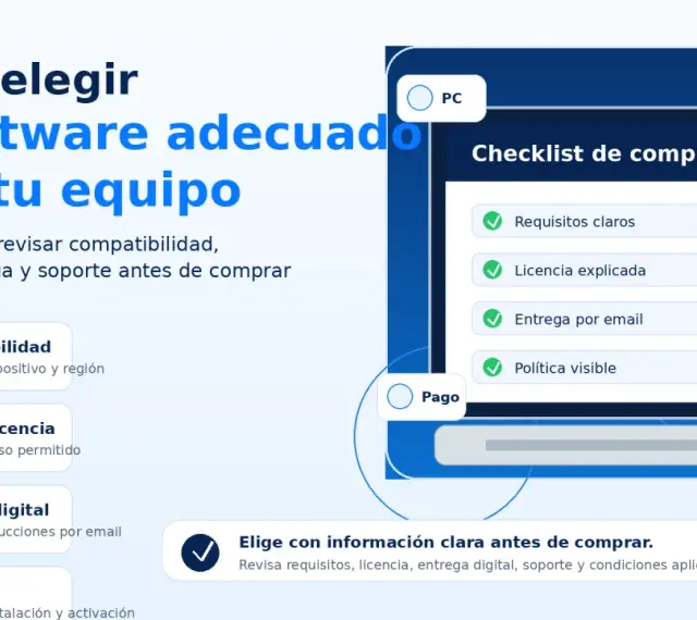 Guía para elegir el **software** **sii** adecuado: revisa compatibilidad, licencia, entrega y soporte. Checklist de compra con requisitos claros, licencia explicada y entrega por email.